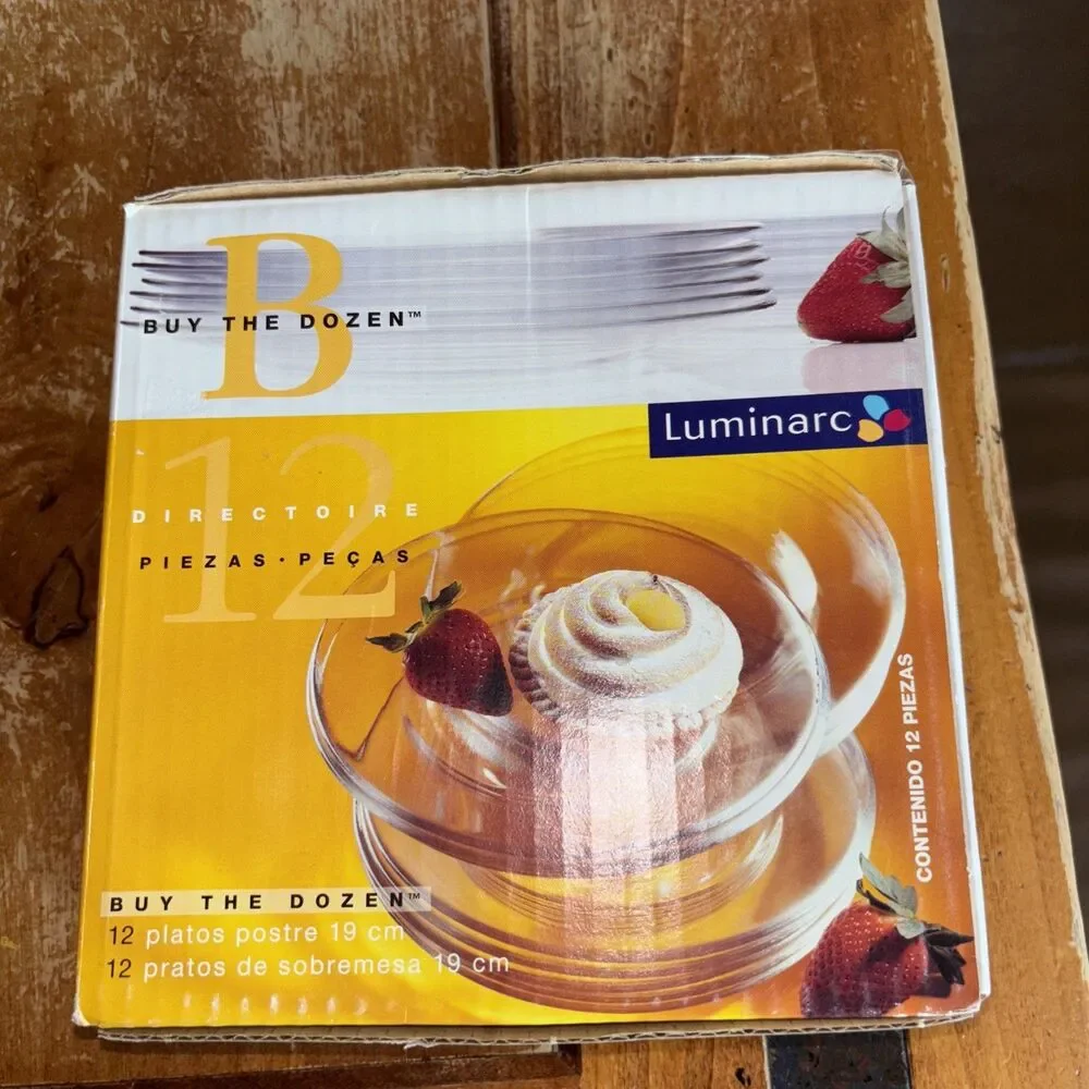 Luminarc 12 Piece Set 7 1/4